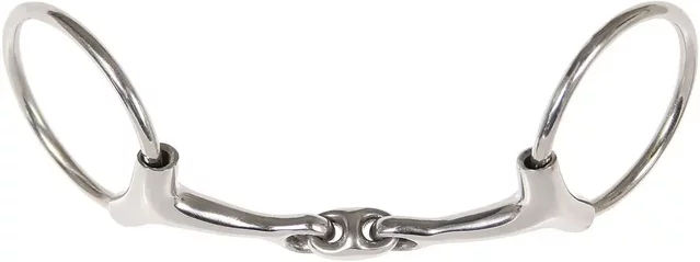 Produktbild von Harry's Horse Ringtrense Concept 14mm in Grün aus Edelstahl Größe M
