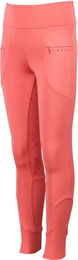 Produktbild von Harry's Horse Rookie Reitleggings Full Grip für Mädchen in Rosa