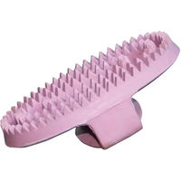 Produktbild von Harry's Horse Roskam Gummi Bürste für die Pferdepflege Rosa Größe S