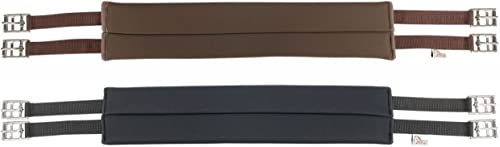 Harry's Horse Sattelgurt aus Neopren Schwarz 140cm – Bild 1 von 6
