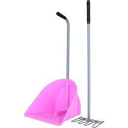 Produktbild von Harry's Horse Schaufel und Rattenfänger aus Kunststoff in Rosa