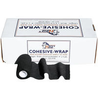 Produktbild von Harry's Horse Selbstklebende Gamaschen aus Polyester Schwarz 18 Stück Box