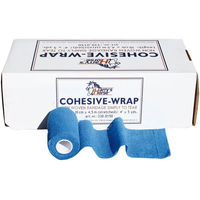 Produktbild von Harry's Horse Selbstklebende Gamaschen für Pferde Blau 18 Stück Box