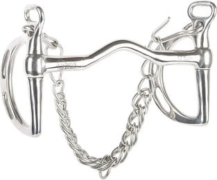 Produktbild von Harry's Horse Spanisches Gebiss für Pferde aus Edelstahl in Silber Größe L