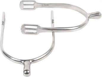 Produktbild von Harry's Horse Sporen aus Edelstahl in Silber H40