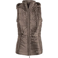Produktbild von Harry's Horse Sporty Scotti Daunenweste mit Kapuze für Damen in Braun Größe S