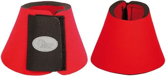 Produktbild von Harry's Horse Springschoenen Gamaschen für Pferde aus Neopren in Rot XL