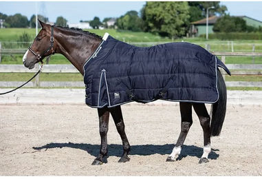Harry's Horse Stalldecke Highliner Blau 195cm - 500 g – Bild 1 von 2