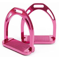 Produktbild von Harry's Horse Steigbügel aus Aluminium in Rosa 12cm