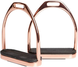 Harry's Horse Steigbügel Fillis aus Edelstahl in Rosegold 12cm – Bild 1 von 1