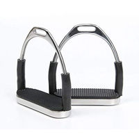 Produktbild von Harry's Horse Steigbügel Fillis Flexx Schwarz 12cm