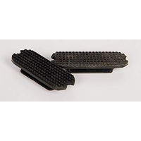Produktbild von Harry's Horse Steigbügeleinlagen gerade Schwarz Gummi 11cm