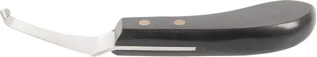 Harry's Horse Striegel aus Holz in Schwarz und Silber für die Hufpflege – Bild 1 von 2