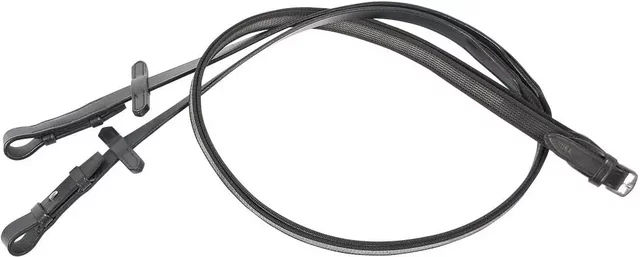 Harry's Horse Supergrip Zügel für Pferde in Schwarz – Bild 1 von 2
