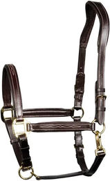 Harry's Horse Supreme Lederhalfter für Warmblut in Braun – Bild 1 von 2