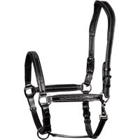 Produktbild von Harry's Horse Supreme Lederhalfter für Warmblut in Schwarz Größe Full