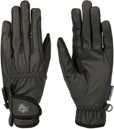 Harry's Horse TopGrip Reithandschuhe aus Kunstleder Schwarz Unisex Größe L – Bild 1 von 2