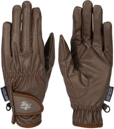 Harry's Horse TopGrip Reithandschuhe aus Kunstleder Unisex Braun 2XS – Bild 1 von 2