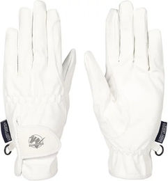 Produktbild von Harry's Horse TopGrip Reithandschuhe aus Kunstleder Weiß Unisex Größe S