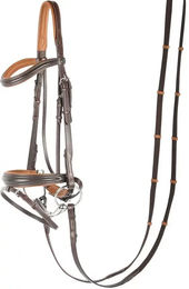 Produktbild von Harry's Horse Trense aus Leder für Vollblut in Braun