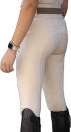 Produktbild von Harry's Horse Turnierhose Full Grip Damen Eqs Ivory in Weiß oder Beige Größe 42