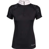 Produktbild von Harry's Horse Venice Reitshirt für Damen in Weiß oder Schwarz aus Polyester Größe S