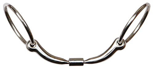 Produktbild von Harry's Horse Wassertrense Anatomisch doppelt gebrannt Roll-R 14mm aus Edelstahl in Silber