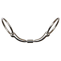Produktbild von Harry's Horse Wassertrense Anatomisch doppelt gebrannt Roll-R 14mm aus Edelstahl in Silber