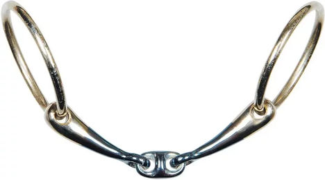 Harry's Horse Wassertrense Anatomisch doppelt gebrochen Sweet Iron 14mm Größe 11.5 – Bild 1 von 2