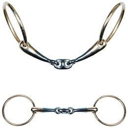Harry's Horse Wassertrense Anatomisch doppelt gebrochen Sweet Iron 14mm Größe 12.5 - 1 Stk. – Bild 1 von 2