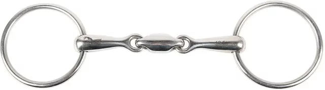 Produktbild von Harry's Horse Wassertrense doppelt gebrochen aus Edelstahl 16 mm Größe L