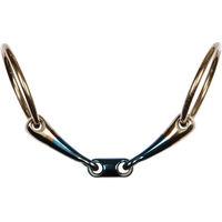 Produktbild von Harry's Horse Wassertrense doppelt gebrochen Sweet Iron mit 2 Ringen für Pferde