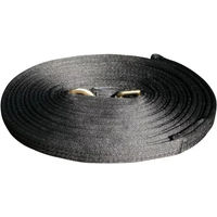 Produktbild von Harry's Horse Weiche Longe aus Nylon Schwarz 8m - 8 m