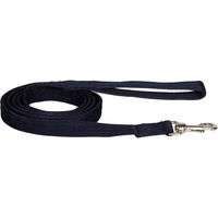 Produktbild von Harry's Horse Weiche Longe Blau mit Gurtband für Pferde - 2 m