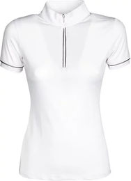 Harry's Horse Wettkampf-Poloshirt für Damen Blackpool Weiß XXL – Bild 1 von 6