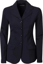 Produktbild von Harry's Horse Wettkampfjacke Damen Sparkle FEI Reitjacke Schwarz Blau