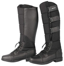 Harry's Horse Winterreitstiefel Thermo-Rider aus Kunstleder wasserdicht Schwarz Größe 39 – Bild 1 von 6