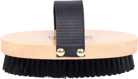 Produktbild von Harry's Horse Zweifarbige weiche Nylon Bürste für Pferde 6er Pack Schwarz