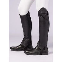 Produktbild von Harrys Horse Minichaps Sparkle in Schwarz aus Leder Größe S
