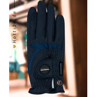 Produktbild von Hauke Schmidt Kinder Reithandschuhe A touch of Summer Navy Blau Lycra