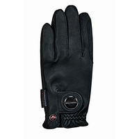 Produktbild von Hauke Schmidt Ladies Finest Reithandschuhe aus Leder für Damen in Schwarz Größe 5 wasserabweisend