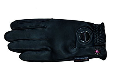 Hauke Schmidt Ladies Finest Reithandschuhe aus Leder wasserabweisend Schwarz Größe 6,5 – Bild 1 von 3