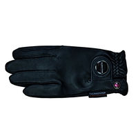 Produktbild von Hauke Schmidt Ladies Finest Reithandschuhe aus Leder wasserabweisend Schwarz Größe 6,5