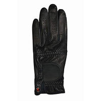 Produktbild von Hauke Schmidt Reithandschuh Galaxy aus Leder Schwarz Größe 9