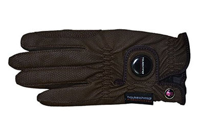 Hauke Schmidt Reithandschuhe A touch of class aus Kunstleder Braun Unisex Taille 10 – Bild 1 von 3