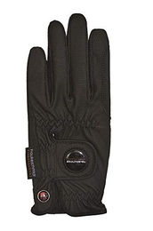 Hauke Schmidt Reithandschuhe A touch of class für Kinder aus Kunstleder Schwarz Größe 5 – Bild 1 von 2