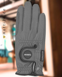 Produktbild von Hauke Schmidt Reithandschuhe A Touch of Class Grau aus Kunstleder Unisex