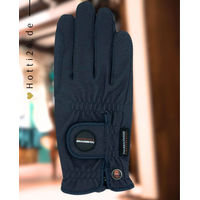 Produktbild von Hauke Schmidt Reithandschuhe A Touch of Class Unisex aus Kunstleder Marineblau