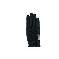 Produktbild von Hauke Schmidt Reithandschuhe Magic Tack aus Kunstleder Schwarz Größe 8,5 Unisex