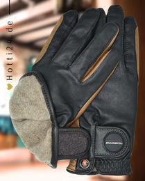 Produktbild von Hauke Schmidt Reithandschuhe Winter's Finest aus Leder in Mokka Braun
